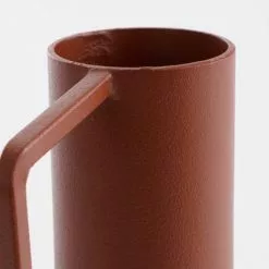 Mica Decorations Vases Vase En Métal Brun H20 -Vases Soldes vase en metal brun h20 4