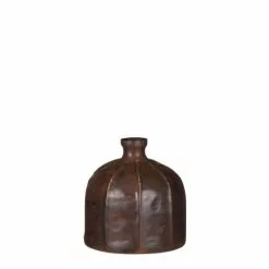 Mica Decorations Vases Vase En Métal Cuivre H15