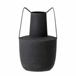 Bloomingville Vases Vase En Métal Noir H20 Cm