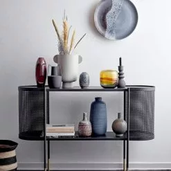 Bloomingville Vases Vase En Métal Noir H20 Cm -Vases Soldes vase en metal noir h20 cm 3