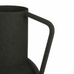 Mica Decorations Vases Vase En Métal Noir H23 -Vases Soldes vase en metal noir h23 2