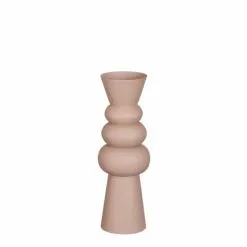 Mica Decorations Vases Vase En Métal Rose H29.5
