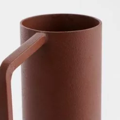 Mica Decorations Vases Vase En Métal Rouille H25 -Vases Soldes vase en metal rouille h25 3