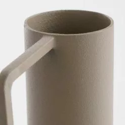 Mica Decorations Vases Vase En Métal Taupe H30 -Vases Soldes vase en metal taupe h30 2