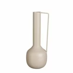Mica Decorations Vases Vase En Métal Taupe H30