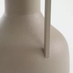 Mica Decorations Vases Vase En Métal Taupe H30 -Vases Soldes vase en metal taupe h30 3