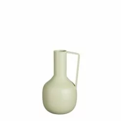 Mica Decorations Vases Vase En Métal Vert Clair H20