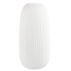 Maisons Du Monde Vases Vase En Porcelaine Striée Blanche H25