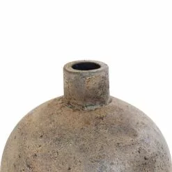 House Nordic Vases Vase En Terre Cuite 60x32cm Brun -Vases Soldes vase en terre cuite 60x32cm brun 2