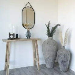 House Nordic Vases Vase En Terre Cuite 60x32cm Brun -Vases Soldes vase en terre cuite 60x32cm brun 5