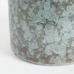 Mica Decorations Vases Vase En Terre Cuite Bleu H35 -Vases Soldes vase en terre cuite bleu h35 3