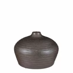 Mica Decorations Vases Vase En Terre Cuite Marron H21