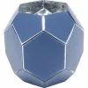 Kare Design Vases Vase En Verre Bleu Et Doré H17 -Vases Soldes vase en verre bleu et dore h17