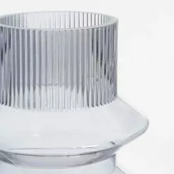 Mica Decorations Vases Vase En Verre Brun Foncé H30 -Vases Soldes vase en verre brun fonce h30 2