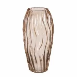 Mica Decorations Vases Vase En Verre Crème H32