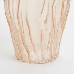 Mica Decorations Vases Vase En Verre Crème H32 -Vases Soldes vase en verre creme h32 4