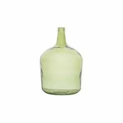 Naturalys Vases Vase En Verre Dame Jeanne 4 Litres Vert