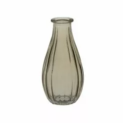Maisons Du Monde Vases Vase En Verre Fumé H14 - Lot De 2