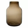 Maisons Du Monde Vases Vase En Verre Fumé Marron H25 -Vases Soldes vase en verre fume marron h25 1000 10 12 226824 1