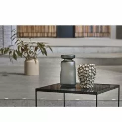 Villa Collection Vases Vase En Verre Gris -Vases Soldes vase en verre gris 21