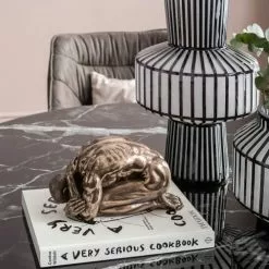 Kare Design Vases Vase En Verre Gris Clair Mat Et Noir Brillant H42 -Vases Soldes vase en verre gris clair mat et noir brillant h42 2