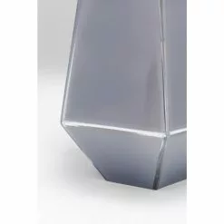 Kare Design Vases Vase En Verre Gris Et Doré H21 -Vases Soldes vase en verre gris et dore h21 2
