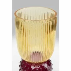 Kare Design Vases Vase En Verre Jaune Et Violet H38 -Vases Soldes vase en verre jaune et violet h38 3