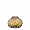 Mica Decorations Vases Vase En Verre Marron D23 -Vases Soldes vase en verre marron d23