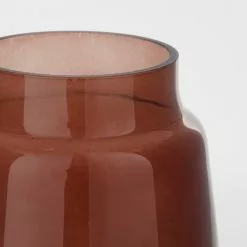 Mica Decorations Vases Vase En Verre Marron H26 -Vases Soldes vase en verre marron h26 1
