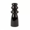 Present Time Vases Vase En Verre Noir H20,5cm