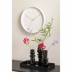 Present Time Vases Vase En Verre Noir H20,5cm -Vases Soldes vase en verre noir h20 5cm 2