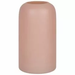 Maisons Du Monde Vases Vase En Verre Opaque Rose H18