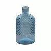Sensei Maison Vases Vase En Verre Recyclé Bleu Jean's 22 Cm -Vases Soldes vase en verre recycle bleu jean s 22 cm