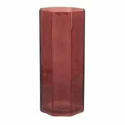 Maisons Du Monde Vases Vase En Verre Rose H23