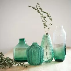 Maisons Du Monde Vases Vase En Verre Teinté Vert H18 -Vases Soldes vase en verre teinte vert h18 1000 1 8 172126 2
