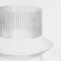 Mica Decorations Vases Vase En Verre Transparent H30 -Vases Soldes vase en verre transparent h30 2