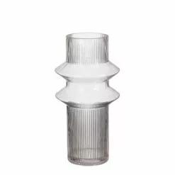 Mica Decorations Vases Vase En Verre Transparent H30 -Vases Soldes vase en verre transparent h30 4