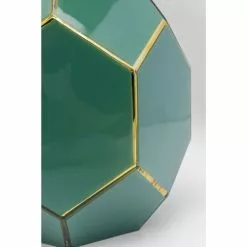 Kare Design Vases Vase En Verre Vert Et Doré H22 -Vases Soldes vase en verre vert et dore h22 3