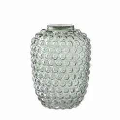 Lene Bjerre Vases Vase En Verre Vert H20
