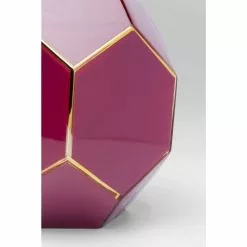 Kare Design Vases Vase En Verre Violet Et Doré H22 -Vases Soldes vase en verre violet et dore h22 2