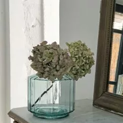 Maison Tilleul Vases Vase Façon Bonbonnière Facetté Transparent -Vases Soldes vase facon bonbonniere facette transparent 3