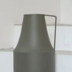 Passage Vernet Vases Vase Façon Pot à Lait En Métal Gris -Vases Soldes vase facon pot a lait en metal gris 4