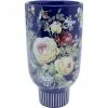 Kare Design Vases Vase Fleurs En Céramique Bleue H27 -Vases Soldes vase fleurs en ceramique bleue h27