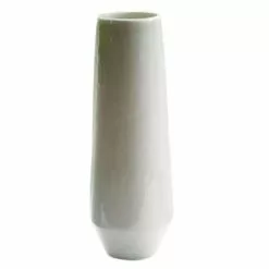 Maison Tilleul Vases Vase Fuselé En Céramique - PM Vert
