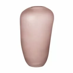Maisons Du Monde Vases Vase Galet En Verre Violet H18