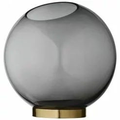 AYTM Vases Vase Globe Verre Et Laiton Large D21cm -Vases Soldes vase globe verre et laiton large d21cm 14
