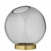 AYTM Vases Vase Globe Verre Et Laiton Medium D16cm -Vases Soldes vase globe verre et laiton medium d16cm 4