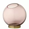 AYTM Vases Vase Globe Verre Et Laiton Medium D16cm -Vases Soldes vase globe verre et laiton medium d16cm 8