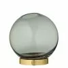 AYTM Vases Vase Globe Verre Et Laiton Mini D10cm -Vases Soldes vase globe verre et laiton mini d10cm 12