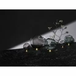 AYTM Vases Vase Globe Verre Et Laiton Mini D10cm -Vases Soldes vase globe verre et laiton mini d10cm 14